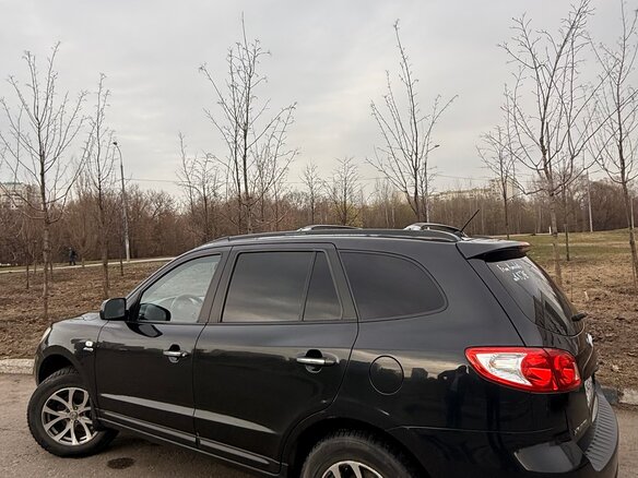 2006 Hyundai Santa Fe II, чёрный, 900000 рублей - вид 5