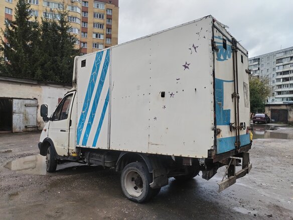 1999 ГАЗ ГАЗель (3302), белый, 100000 рублей - вид 3