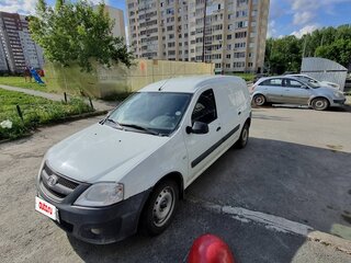 2017 Lada (ВАЗ) Largus I, белый, 645000 рублей, вид 2