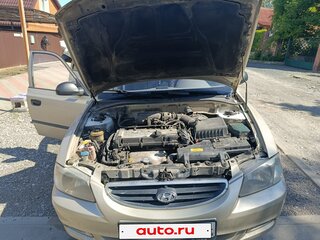 2005 Hyundai Accent ТагАЗ II, бежевый, 430000 рублей, вид 3