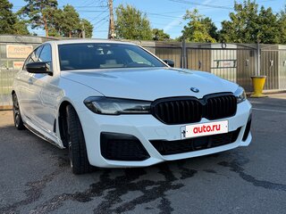 2020 BMW 5 серии 530i xDrive VII (G30/G31/G38) Рестайлинг, белый, 5500000 рублей, вид 3