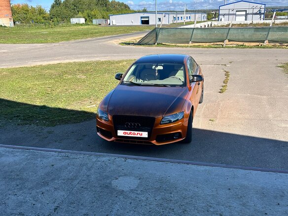 2008 Audi A4 IV (B8), зелёный, 1000000 рублей - вид 4