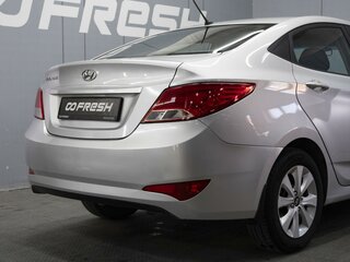 2016 Hyundai Solaris I Рестайлинг, серебристый, 795000 рублей, вид 5