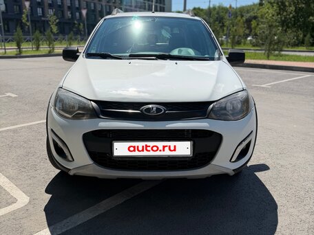 2015 Lada (ВАЗ) Kalina Cross II, белый, 470000 рублей, вид 3