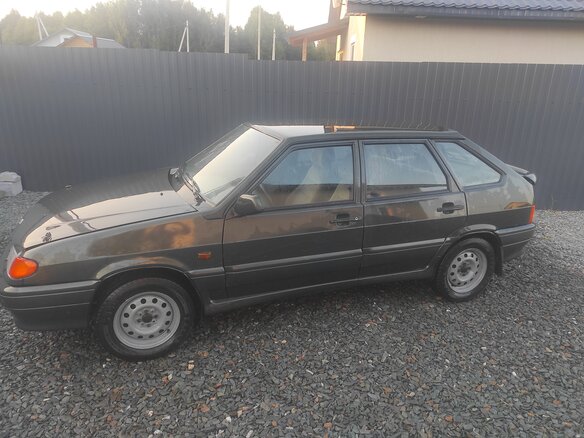 2005 Lada (ВАЗ) 2114, зелёный, 170000 рублей - вид 9