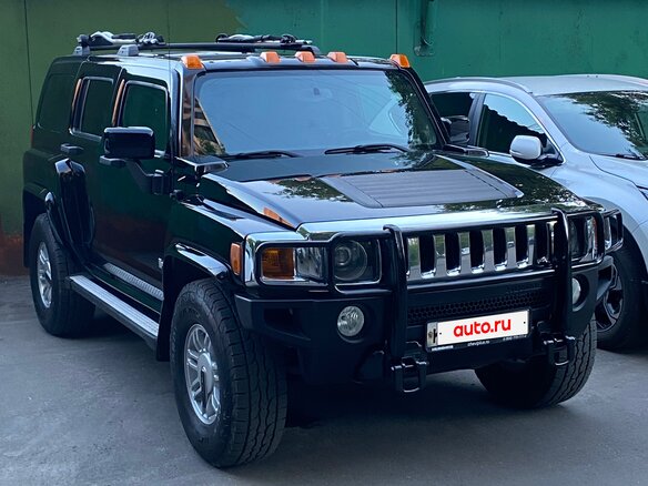 2008 Hummer H3, чёрный, 1680000 рублей