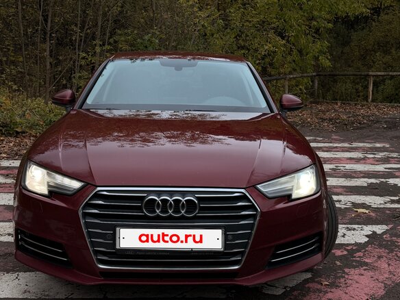2016 Audi A4 V (B9), красный, 1700000 рублей - вид 7