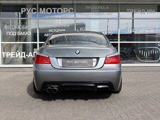 2007 BMW 5 серии 530i V (E60/E61) Рестайлинг, серый, 1390000 рублей, вид 4