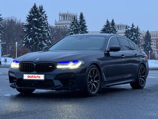 2017 BMW 5 серии 530d VII (G30/G31/G38), синий, 3490000 рублей, вид 1