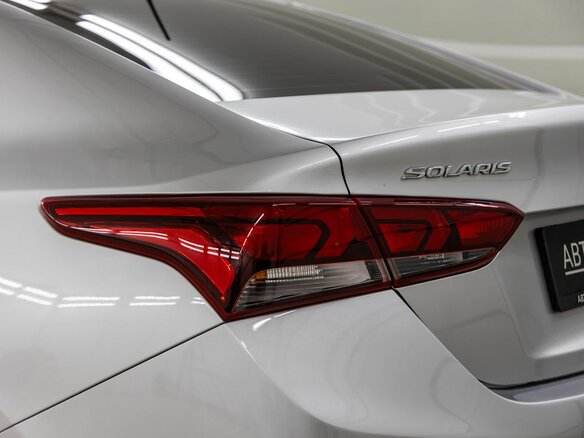 2017 Hyundai Solaris II, серебристый - вид 11