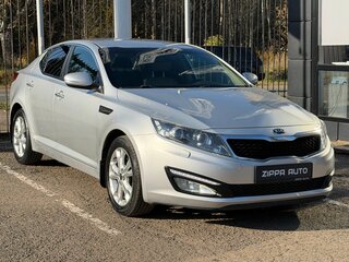 2013 Kia Optima III Рестайлинг, серебристый, 1399000 рублей, вид 1