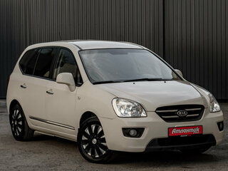 2009 Kia Carens II (UN), бежевый, 620000 рублей, вид 3