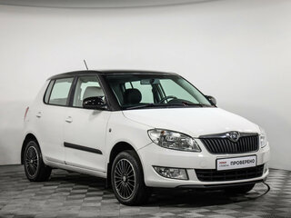 2013 Skoda Fabia II Рестайлинг, голубой, 649000 рублей, вид 3