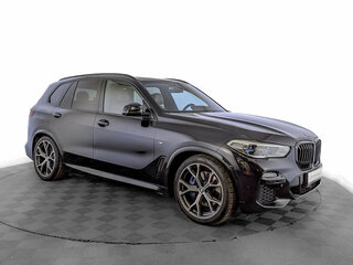 2021 BMW X5 30d IV (G05/G18), чёрный, 6915000 рублей, вид 3