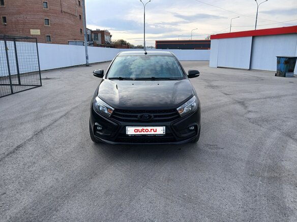 2021 Lada (ВАЗ) Vesta I, чёрный, 990000 рублей - вид 2