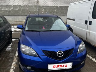 2008 Mazda 3 I (BK) Рестайлинг, синий, 750000 рублей, вид 2