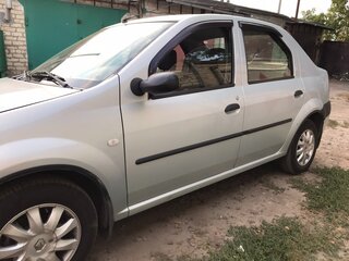 2008 Renault Logan I, серый, 585000 рублей, вид 4