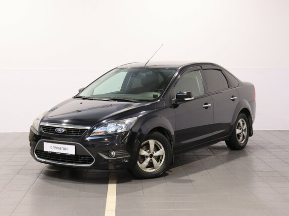 2010 Ford Focus II Рестайлинг, чёрный, 619000 рублей - вид 1
