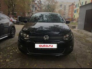 2012 Volkswagen Polo V, чёрный, 800000 рублей, вид 2