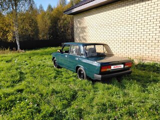 2007 Lada (ВАЗ) 2107, зелёный, 137000 рублей, вид 5