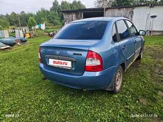 2008 Lada (ВАЗ) Kalina I, серый, 115000 рублей, вид 3