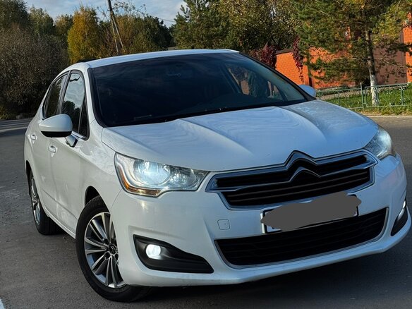 2014 Citroen C4 II, белый
