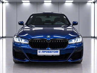 2021 BMW 5 серии 520d xDrive VII (G30/G31/G38) Рестайлинг, синий, 3620000 рублей, вид 2