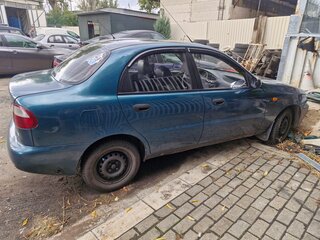 2004 Daewoo Lanos, зелёный, 100000 рублей, вид 2