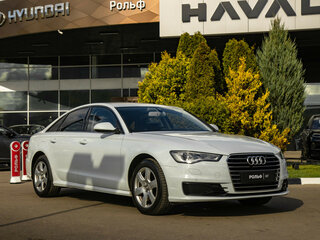 2015 Audi A6 IV (C7) Рестайлинг, белый, 2688000 рублей, вид 2