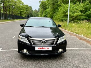 2013 Toyota Camry VII (XV50), чёрный, 1550000 рублей, вид 1