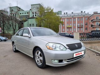 2001 Toyota Mark II IX (X110), серебристый, 790000 рублей, вид 4