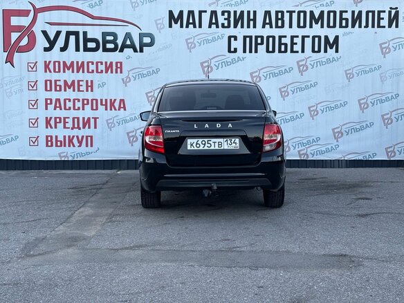 2023 Lada (ВАЗ) Granta I Рестайлинг, чёрный, 588000 рублей - вид 4