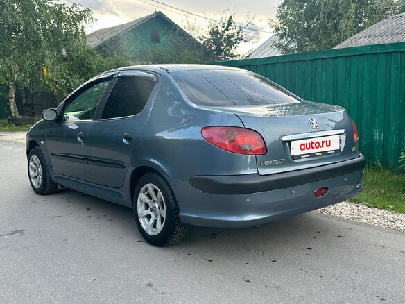 2007 Peugeot 206, серый, 215000 рублей - вид 2