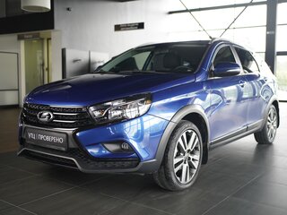 2022 Lada (ВАЗ) Vesta SW Cross I, синий, 1050000 рублей, вид 1