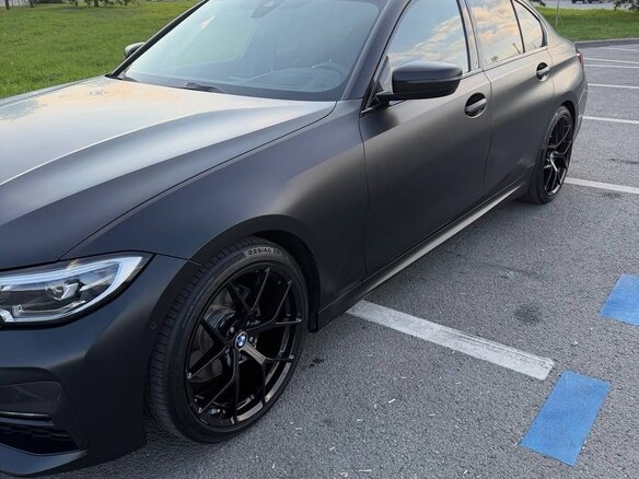 2021 BMW 3 серии 320i VII (G2x), чёрный, 3720000 рублей - вид 5