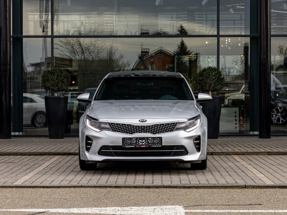 2016 Kia Optima IV, серебристый - вид 1