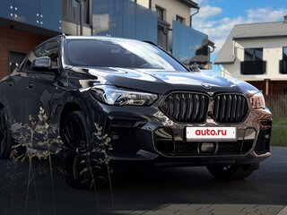 2021 BMW X6 40d III (G06), серый, 8400000 рублей, вид 4