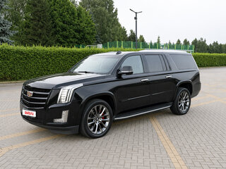 2020 Cadillac Escalade ESV IV, чёрный, 4600000 рублей, вид 1