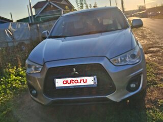 2012 Mitsubishi ASX I Рестайлинг, серебристый, 750000 рублей, вид 1