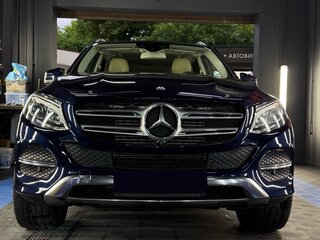2016 Mercedes-Benz GLE 250 d I (W166), синий, 3450000 рублей, вид 2