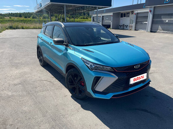 2023 Geely Coolray I Рестайлинг, синий, 2050000 рублей - вид 12
