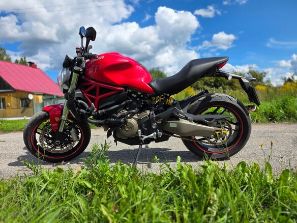 2015 Ducati Monster 821, красный, 449000 рублей - вид 13
