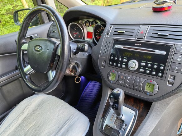 2006 Ford C-MAX I, серый, 650000 рублей - вид 18