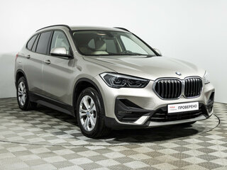 2020 BMW X1 18d xDrive II (F48) Рестайлинг, серебристый, 2999700 рублей, вид 3