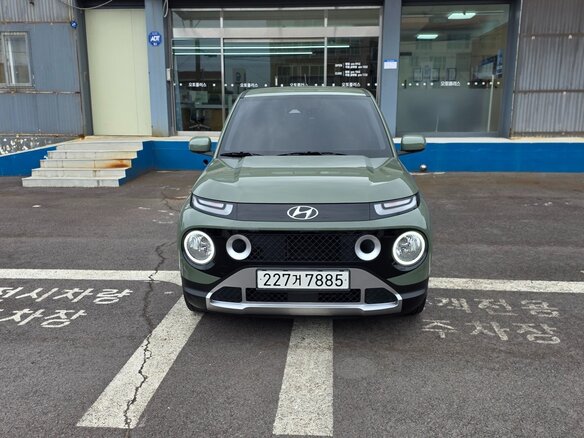 2023 Hyundai Casper I, зелёный, 1152177 рублей - вид 1