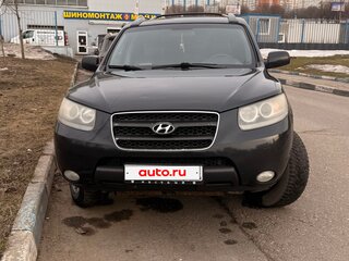 2006 Hyundai Santa Fe II, чёрный, 900000 рублей, вид 3