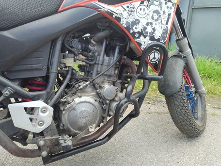 2005 Yamaha XT660X, чёрный, 399000 рублей, вид 4