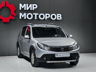 2012 Renault Sandero I, серый, 575000 рублей, вид 3