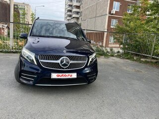 2019 Mercedes-Benz V-Класс Long 250 d длинный III (W447) Рестайлинг, синий, 6300000 рублей, вид 2