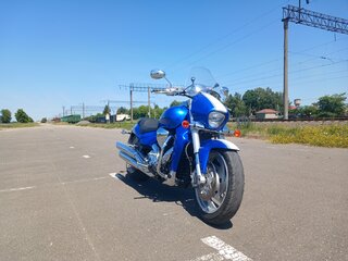 2007 Suzuki Boulevard M109R, синий, 620000 рублей, вид 1